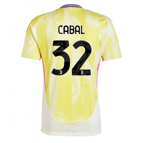 Pánský Fotbalový dres Juventus Juan Cabal #32 2024-25 Venkovní Krátký Rukáv